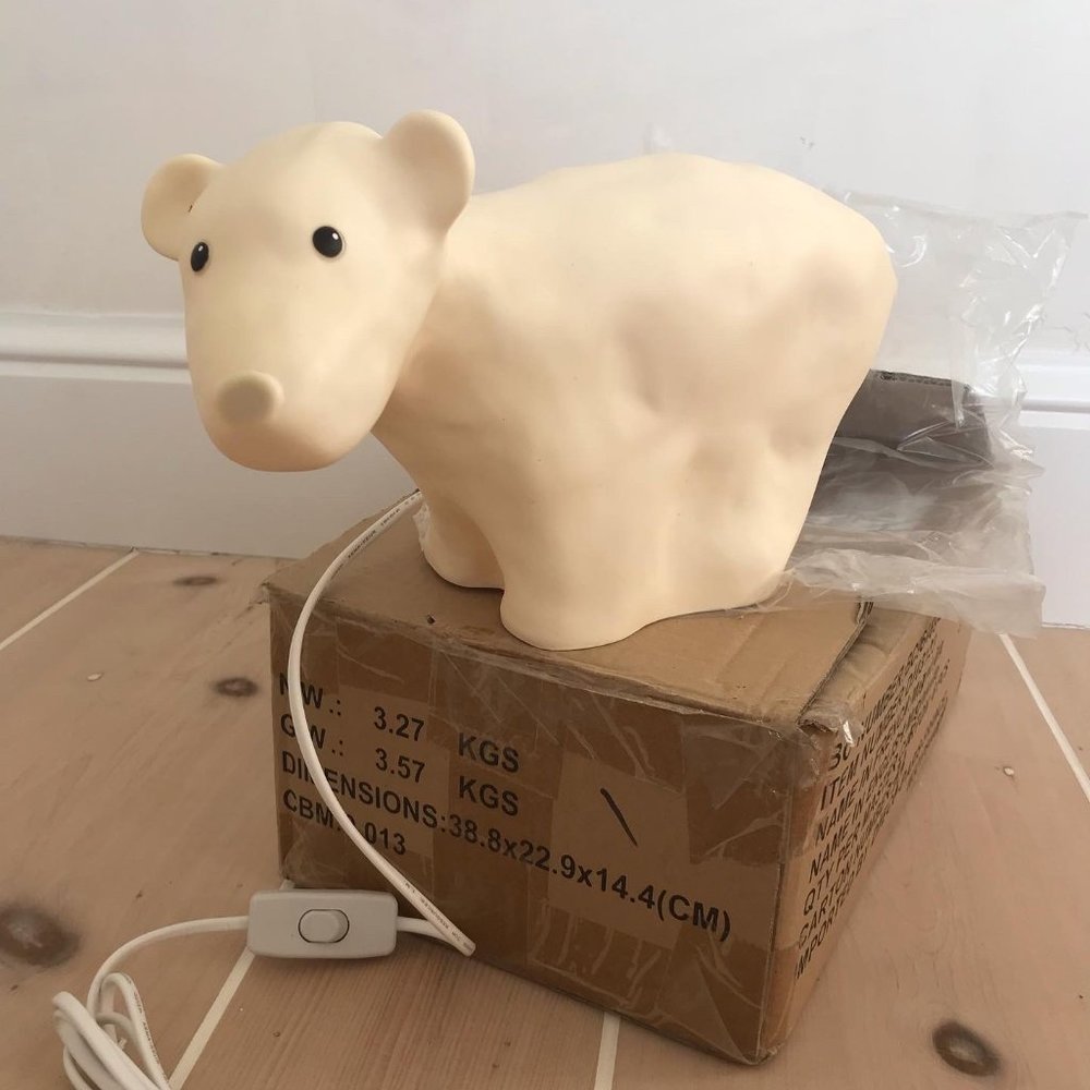 Ernest the Icebear night light